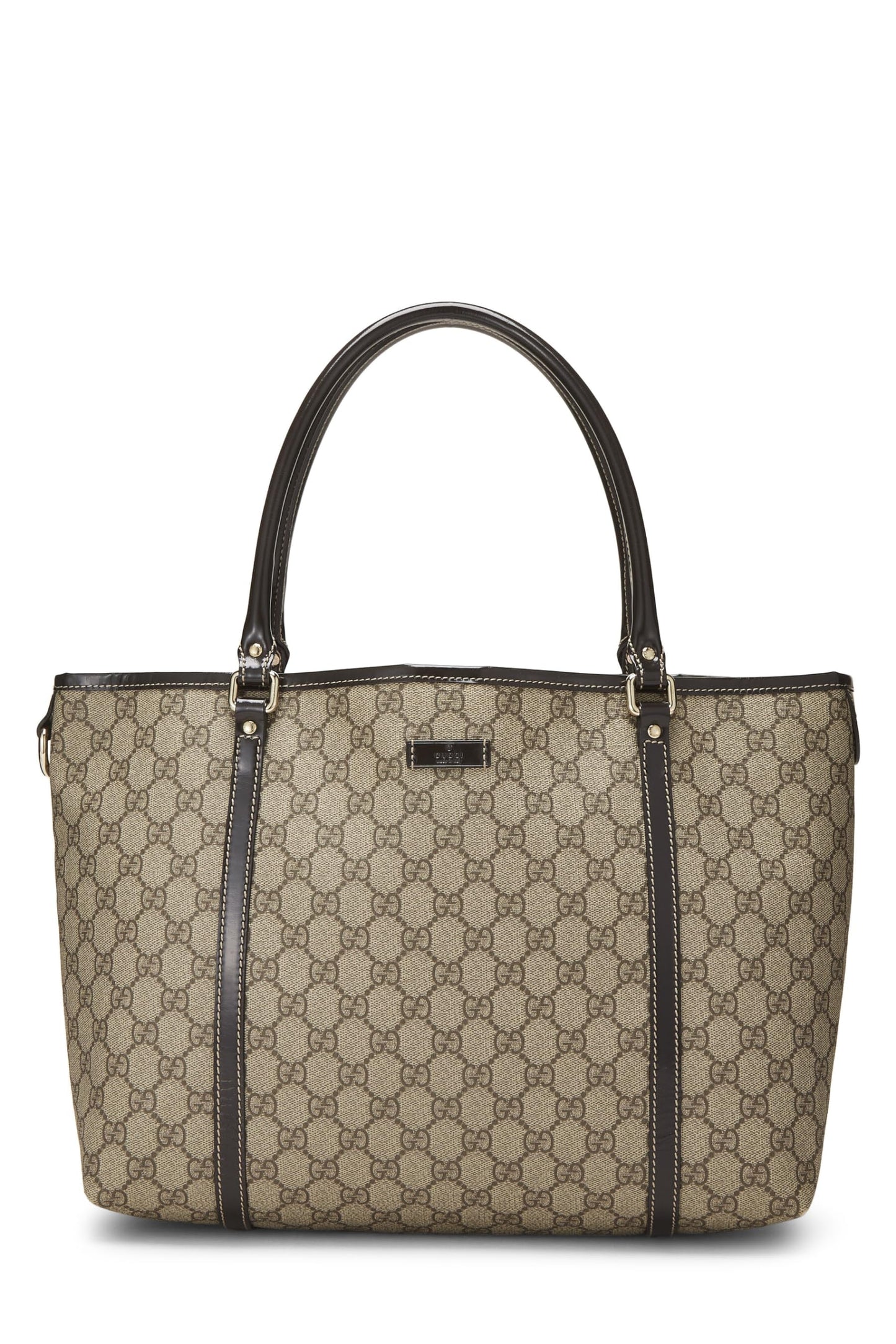 Gucci,  Brown Original GG Supreme Canvas Joy Tote, Brown