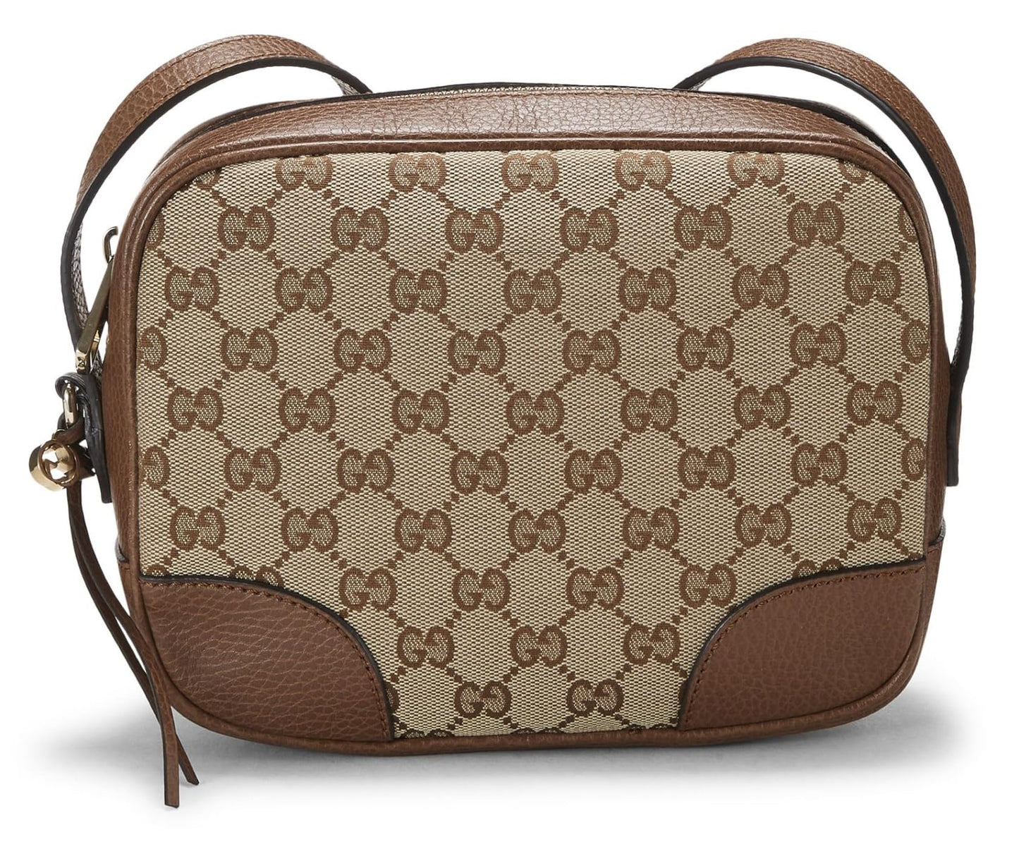 Gucci,  Brown Original GG Canvas Bree Crossbody, Brown