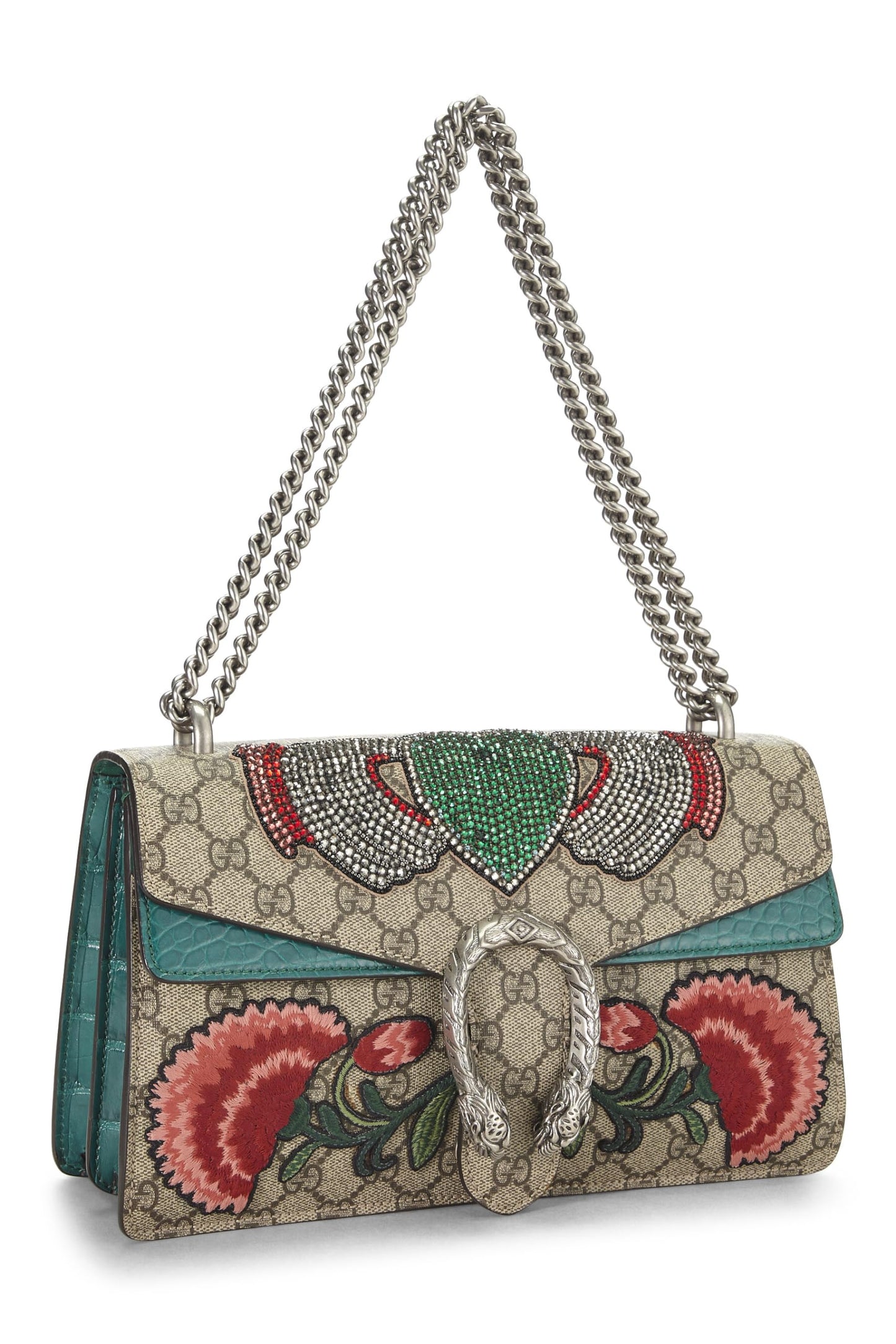 Gucci,  Original GG Supreme Canvas Embroidered Dionysus Small, Multi