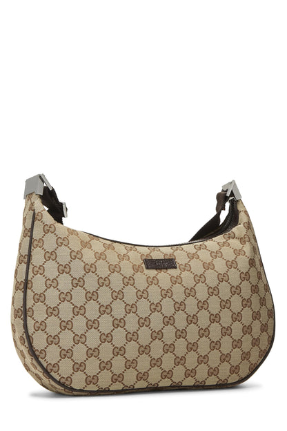 Gucci,  Original GG Canvas Round Messenger, Brown