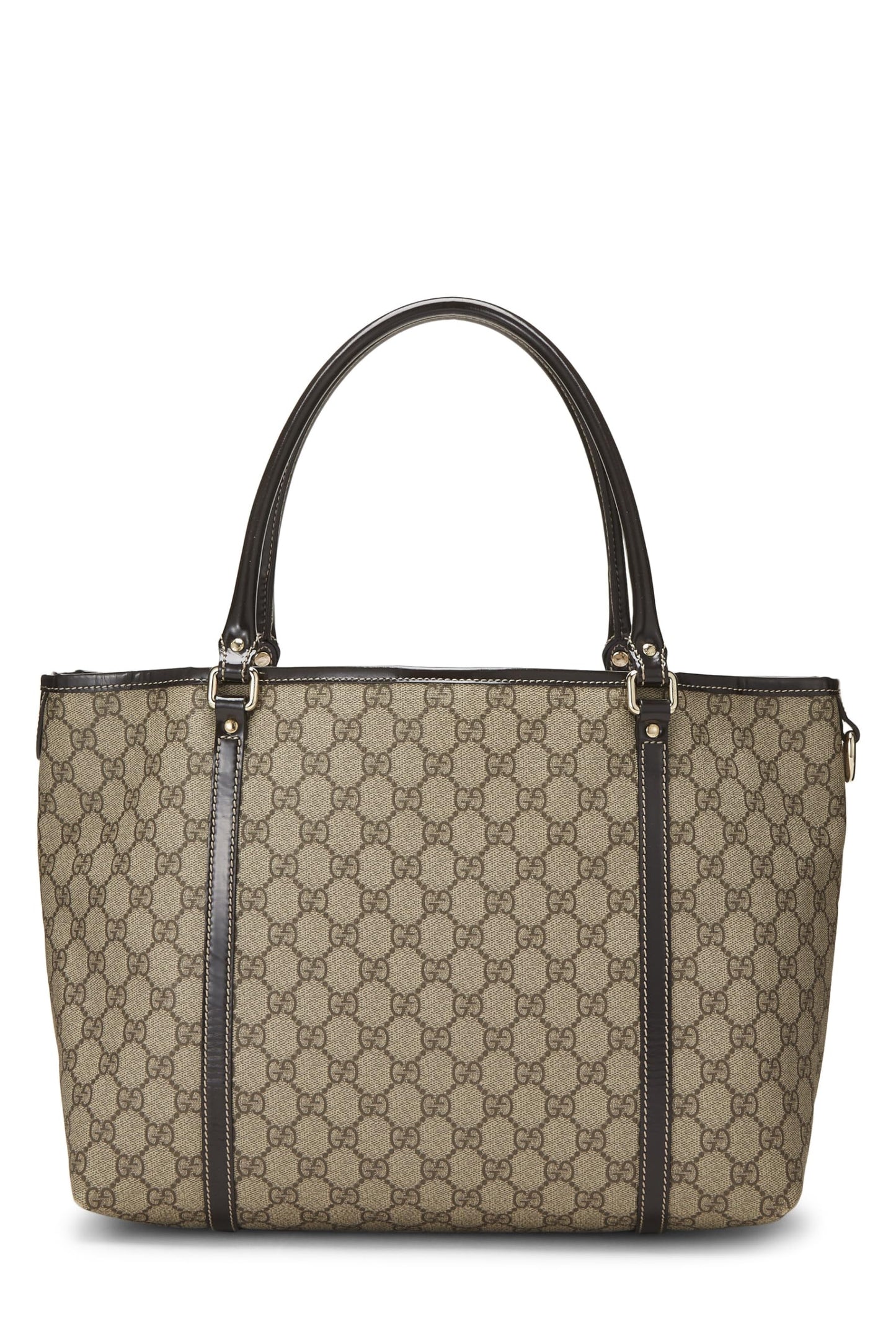 Gucci,  Brown Original GG Supreme Canvas Joy Tote, Brown