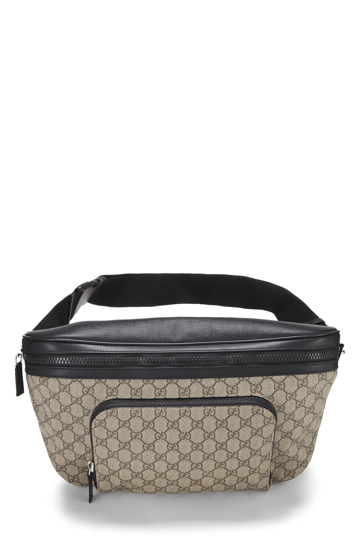 Gucci,  Original GG Supreme Canvas Waist Pouch Large, Black