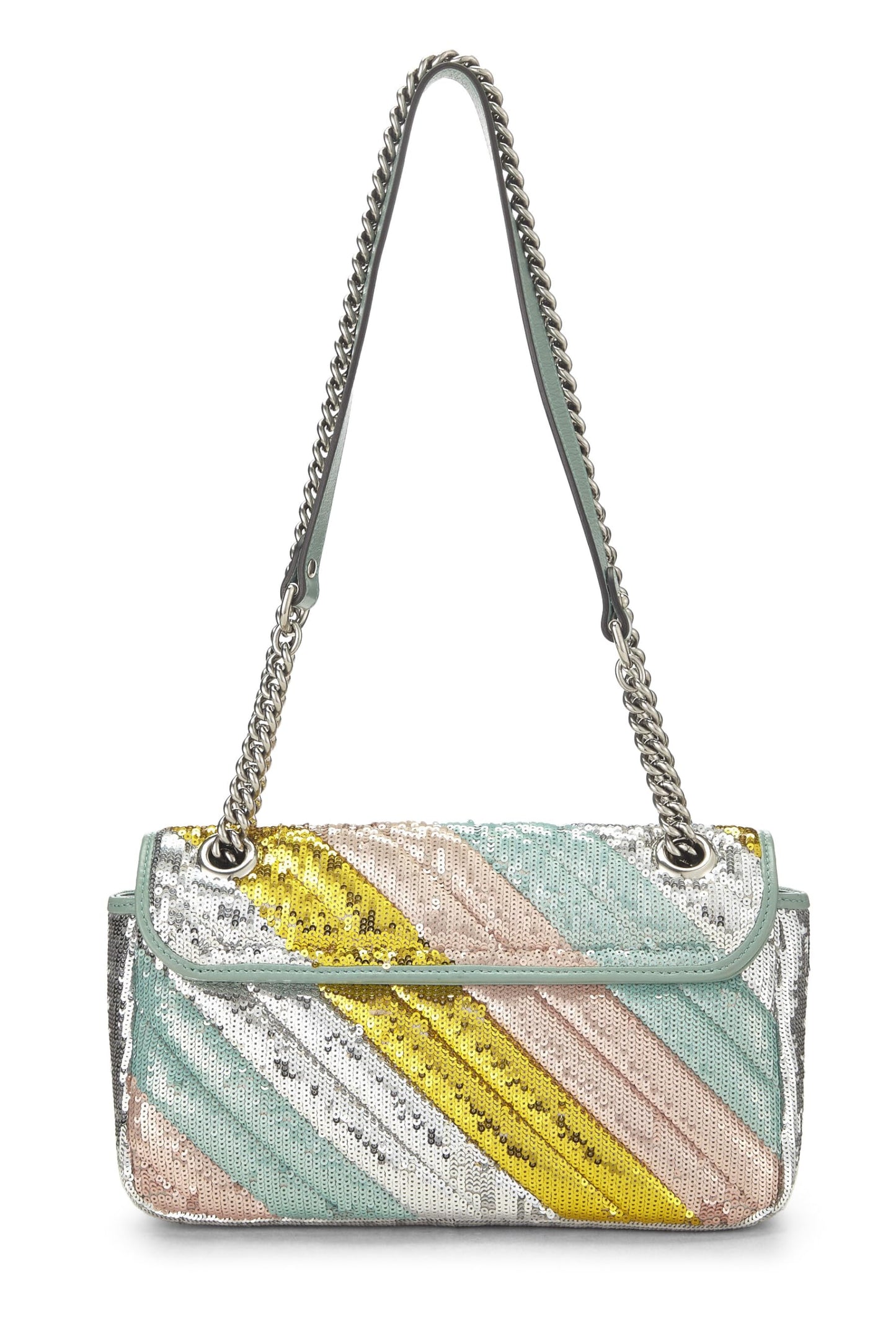 Gucci,  Multicolor Sequin GG Marmont Shoulder Bag Small, Multi