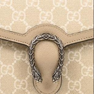 (WMNS) Gucci Small Dionysus Top Handle Bag 'Beige White' 739496-UULBN-9683