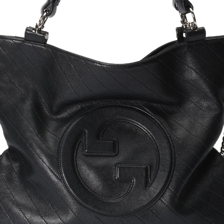 (WMNS) Gucci Blondie Medium Tote Bag 'Black' 751516-1AAOW-1000