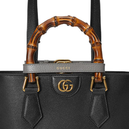 (WMNS) Gucci Diana Small Tote Bag 'Black' 750396-UAAAY-1092