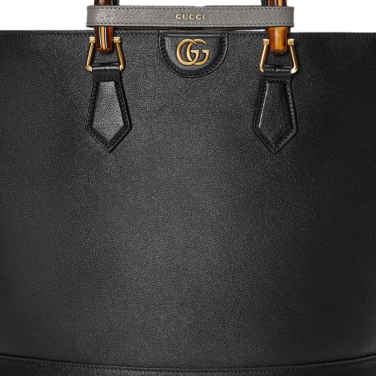 (WMNS) Gucci Diana Medium Tote Bag 'Black' 750394-UAAAY-1092