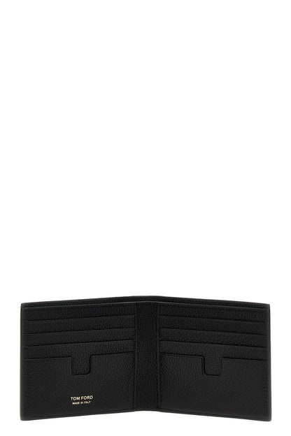 Tom Ford Men Logo Leather Wallet