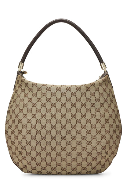 Gucci,  Original GG Canvas Hobo, Brown