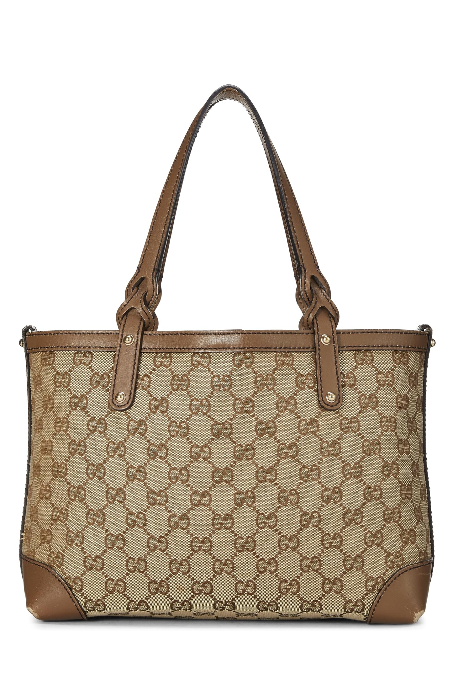 Gucci,  Brown Original GG Canvas Craft Tote, Brown