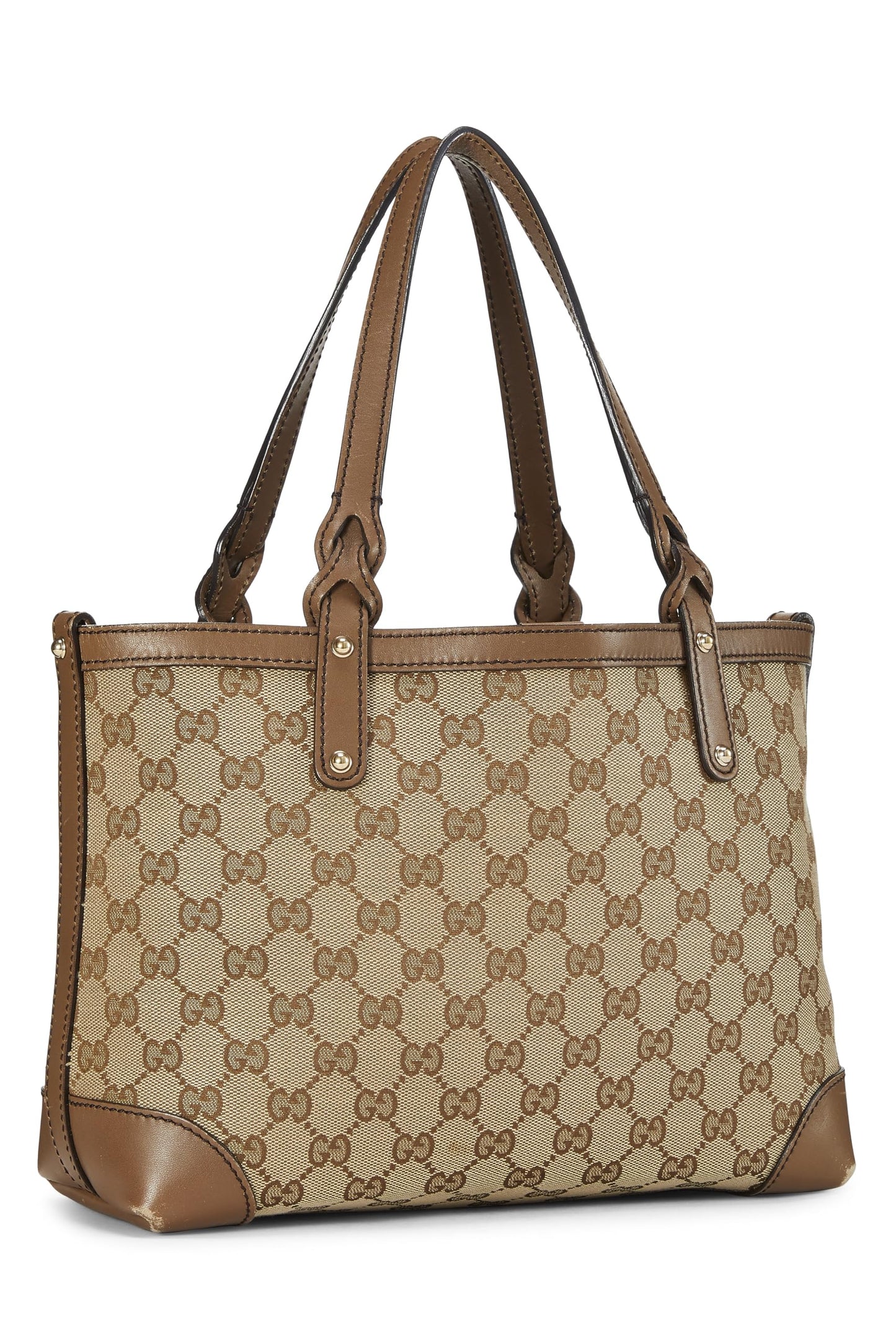 Gucci,  Brown Original GG Canvas Craft Tote, Brown