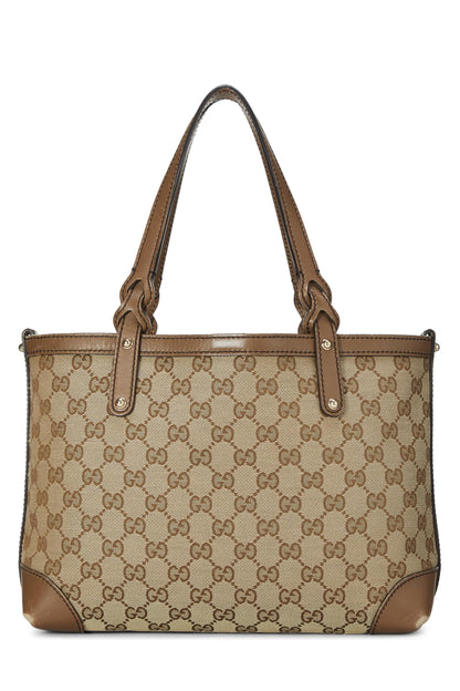 Gucci,  Brown Original GG Canvas Craft Tote, Brown