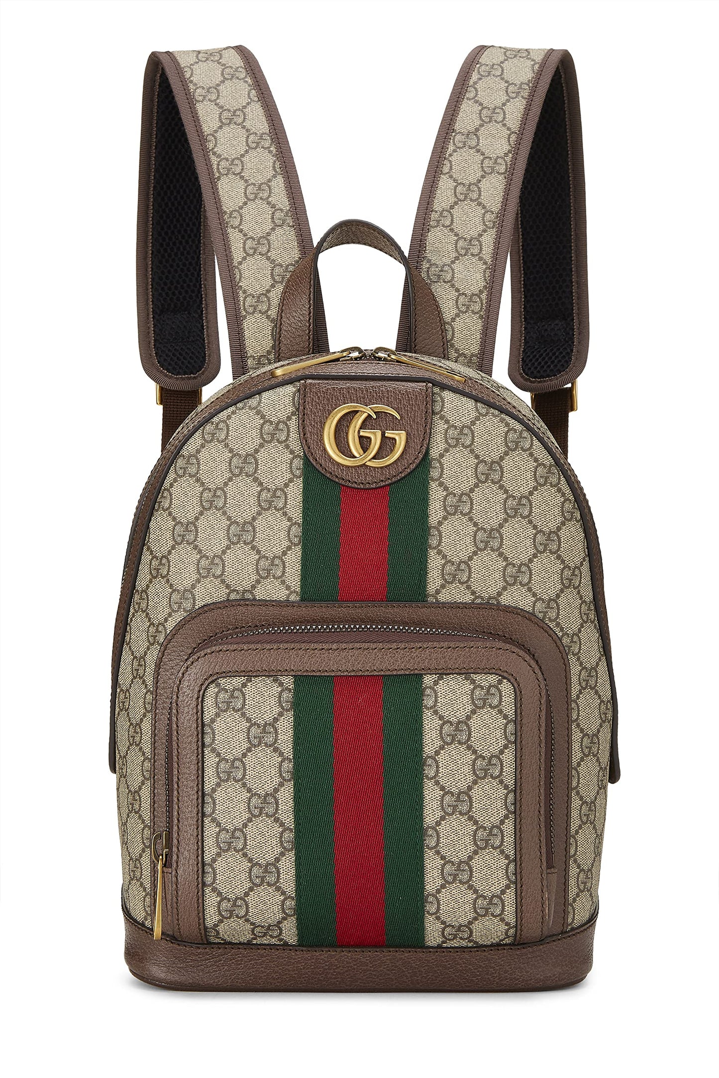 Gucci,  Original GG Supreme Canvas Ophidia Backpack Small, Brown