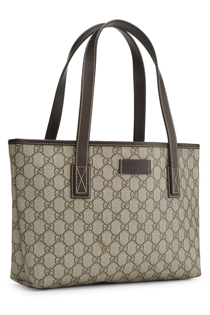 Gucci,  Original GG Supreme Canvas Tote, Brown