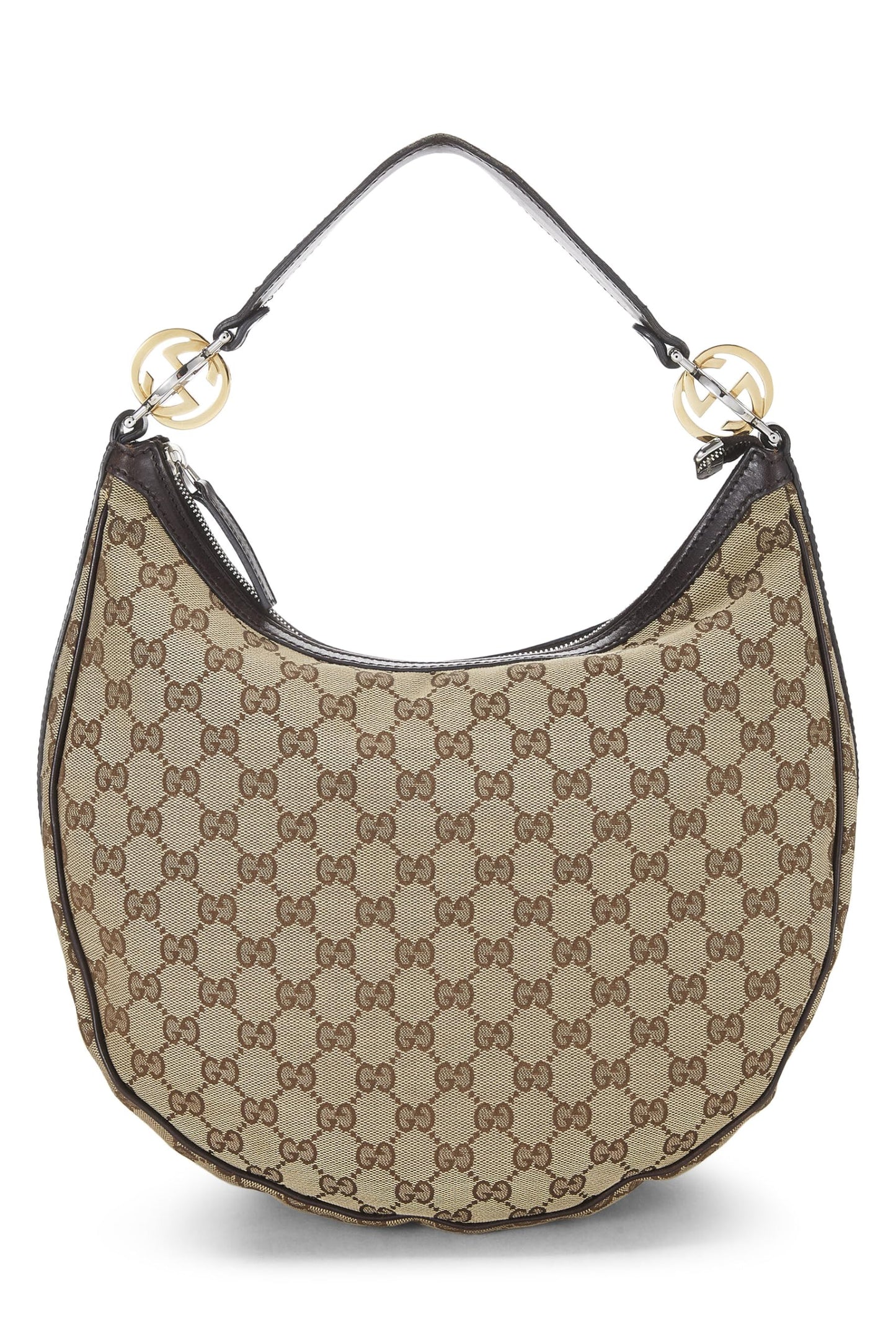 Gucci,  Original GG Canvas Twins Hobo, Brown