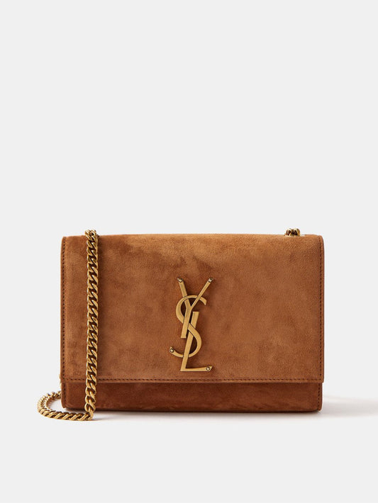 Saint Laurent Women Small Kate Leather Shoulder Bag