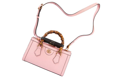 (WMNS) Gucci Diana Small Shoulder Bag 'Wilde Rose Black' 735153-DJ24T-5862