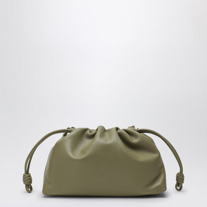 Loewe Flamenco Purse Eucalyptus Green Leather Bag Women