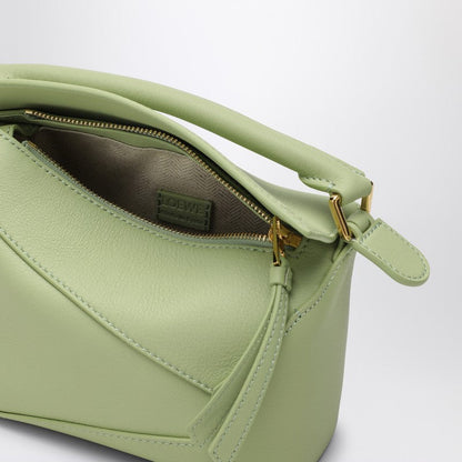 Loewe Puzzle Mini Light Green Bag Women