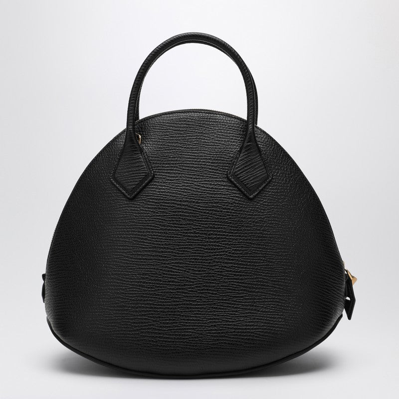 Alaia Dome 32 Black Leather Bag Women