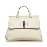 Gucci Bamboo Daily Handbag Medium White