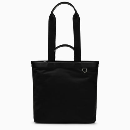 Dolce&Gabbana Black Nylon Shopping Bag With Logo Men