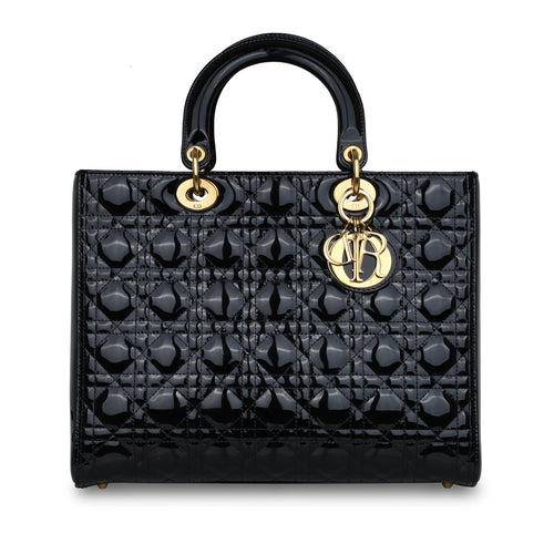 Patent Lady Dior - Large