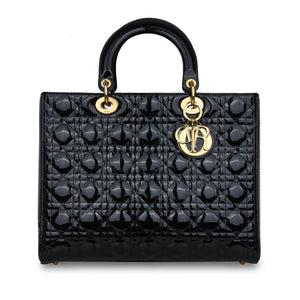 Patent Lady Dior - Large