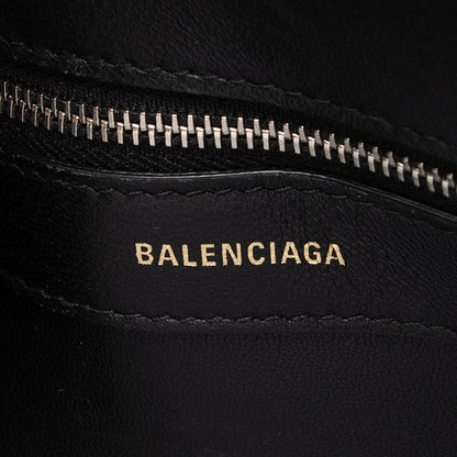 Balenciaga Grained Calfskin Ville Small Top Handle Bag (SHF-qe8paK)