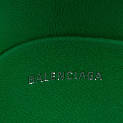 Balenciaga Shiny Croc Embossed Calfskin Hourglass Super Nano Top Handle (SHF-c6OAtN)