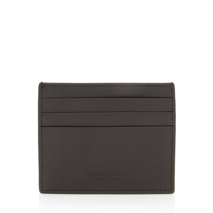 Bottega Veneta Calfskin Laser Cut Card Holder (SHF-nQ2w0D)