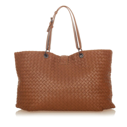 Bottega Veneta Intrecciato Capri Tote Bag (SHG-24594)