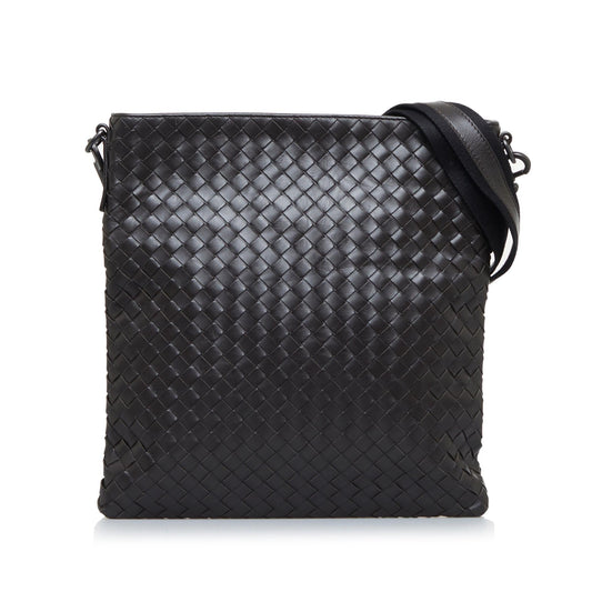 Bottega Veneta Intrecciato Crossbody Bag (SHG-PwFlRm)