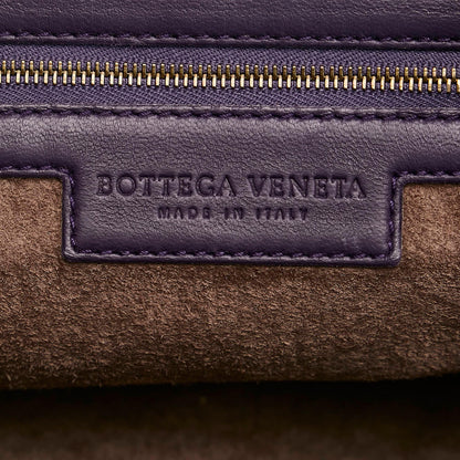 Bottega Veneta Intrecciato Leather Boston Bag (SHG-30407)