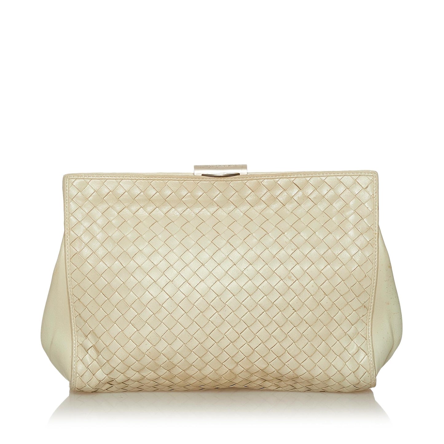 Bottega Veneta Intrecciato Leather Clutch Bag (SHG-29056)