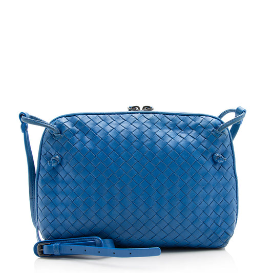 Bottega Veneta Intrecciato Nappa Crossbody Bag (SHF-17285)