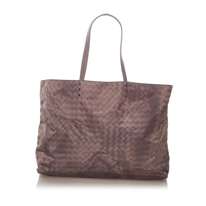 Bottega Veneta Intrecciolusion Nylon Tote Bag (SHG-27648)