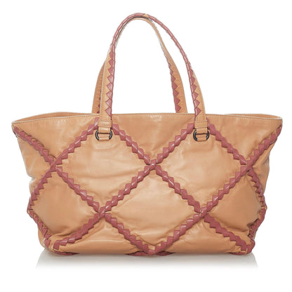 Bottega Veneta Leather Tote Bag (SHG-30328)