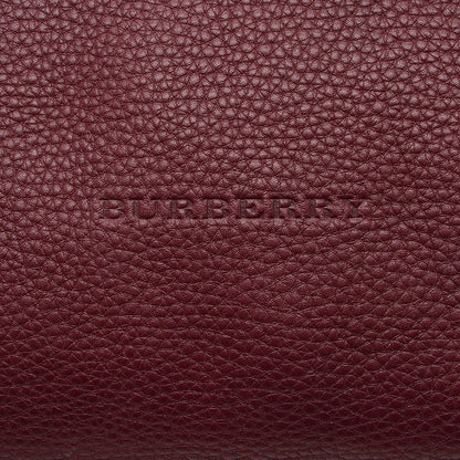 Burberry Calfskin House Check Maidstone Medium Shoulder Bag (SHF-18422)