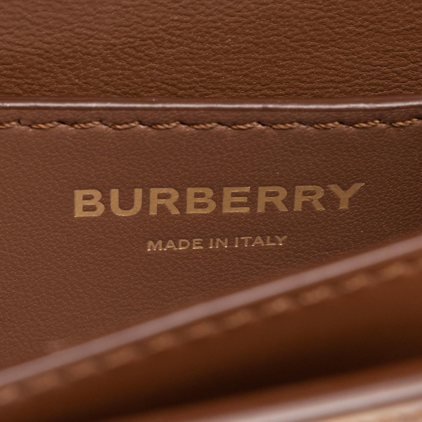 Burberry Calfskin TB Belt Bag (SHF-r9B1ER)