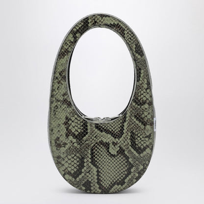 Coperni Snake Print Leather Small Swipe Bag Women