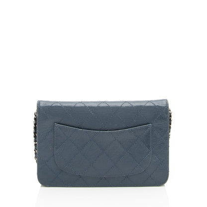 Chanel Aged Calfskin 2.55 Reissue Wallet on Chain (SHF-SBAN8G)