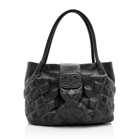 Chanel Calfskin Sloane Small Tote (SHF-17980)