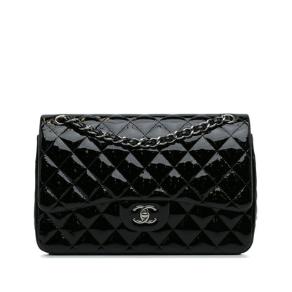 Chanel Jumbo Classic Patent Double Flap (SHG-bJyJDD)