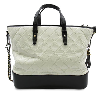 Chanel Large Aged Calfskin Gabrielle Shopping Tote (SHG-UYljNC)