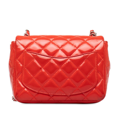 Chanel Mini Patent Classic Square Single Flap (SHG-zt3HF7)