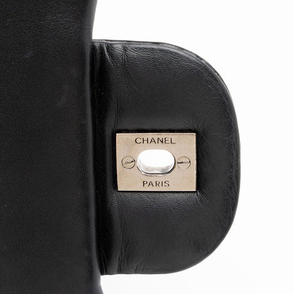 Chanel Patent Leather Classic Jumbo Double Flap Bag (SHF-lMNM0P)