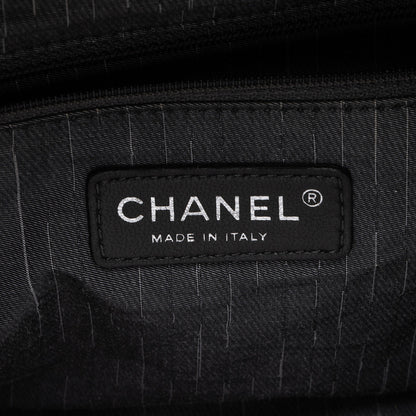 Chanel Washed Grained Calfskin CC Cup Satchel (SHF-NgmyTU)