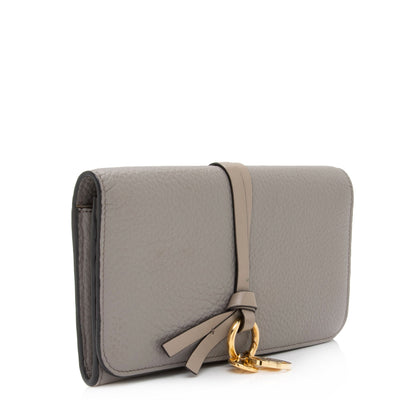 Chloe Calfskin Alphabet Continental Wallet (SHF-EGN1rO)