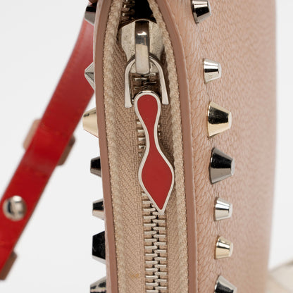 Christian Louboutin Calfskin Spike Empire Trashmix Loubiclutch Clutch (SHF-1s7Xbc)